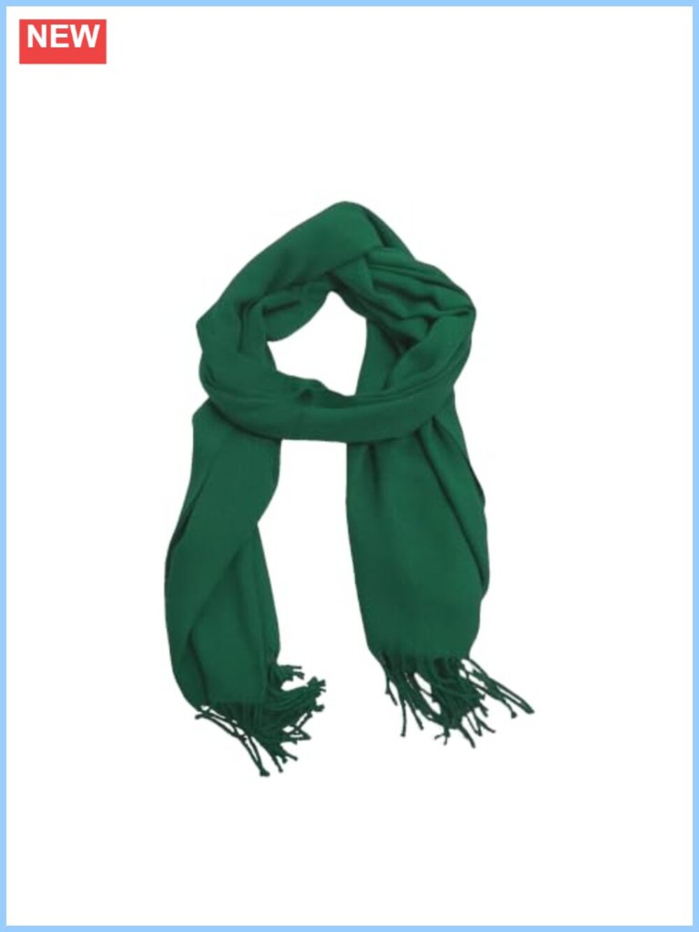 Women's Soft Long Wrap Shawl Scarf with Fringe Tassels Winter Cold Wear